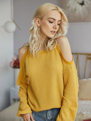 Suspenders One Shoulder Tops Knit Shirt