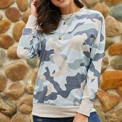Women Loose Long Sleeve Shirt