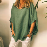 Women Breathable Loose Top Shirt