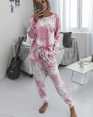 Tie Dye Two-Piece Set Loungewear