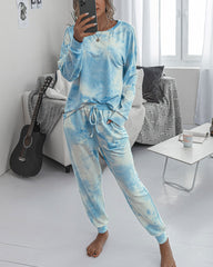 Tie Dye Two-Piece Set Loungewear