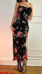 Amanda floral maxi dress