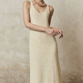 Alora Fringe-trimmed Knitted Dress