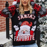 Lilly "SANTA'S FAVORITE" Christmas Sweater