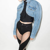 Brinley Long Sleeve Pocketed Denim Jacket