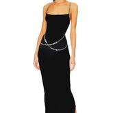 Paige Strappy Chain Detail Maxi Dress