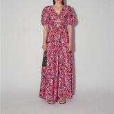 Barbi Allover Paisley Maxi Dress