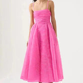 Barb Spaghetti Strap A-line Dress