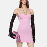 Rebeckah Solid Sleeveless Dress