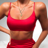 Azura Satin Skirt Set