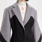 Demi Two Tone Single Breasted Blazer