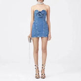 Jessie Tube Denim Dress