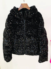 Tailor Beaded Duck Down Jacket
