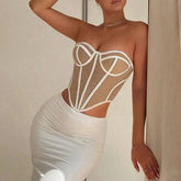 Makenzie Spandex Bandeau Corset