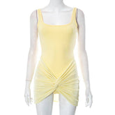 Danica Sleeveless Square Neck Swimsuit with Cover