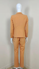 Winnie Solid Blazer Top & Pants Set