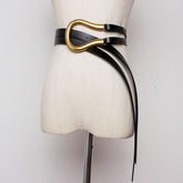 Raylene Double High Waist Pin Buckle Belt