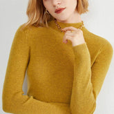 Kaelyn Solid Mock Neck Sweater
