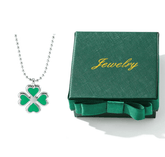 Heather Clover Necklace