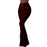 Meredith Solid Flare Pants