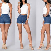Yasmine Tank Top & Mini Denim Shorts Set