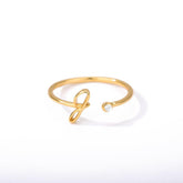 Emory Trinity Alphabet Ring