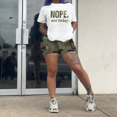 Taliyah Camouflage Mini Shorts