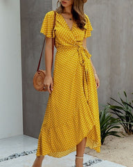 SARRA DOLKA DOT DRESS