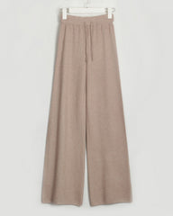 Women's Two Piece Sets Casual Loose Tracksuit Knitted Streetwear Turtleneck Long Sleeve Top Wide Leg Pants