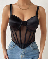 Slim Fit Waist And Shoulder Vest