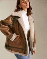 Lamb Coat Loose Thick Leather Jacket