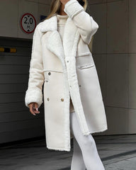 Women's Jackets Plush Jacket Warm Teddy Outerwear