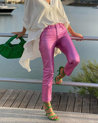 Casual Skinny Pocket Trousers Leggings