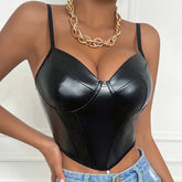 Hanky Hem Crop Corset Top