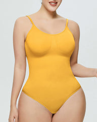 Bodysuit Tummy Control Shapewear Seamless Carved Thong Body Shaper Tank Top