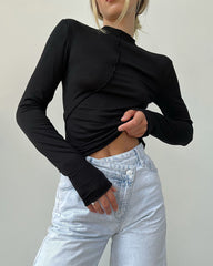 Slim Stretch Long Sleeve Blouses Casual T Shirts Tops