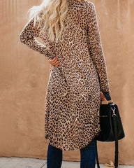 Long Sleeve Open Front Knit Cardigan Sweater