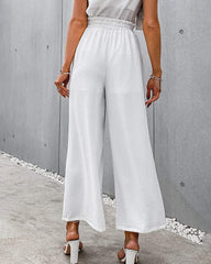 High Waisted Straight Leg Pants Wide Leg Casual Relaxed Fit Lounge Sweatpants