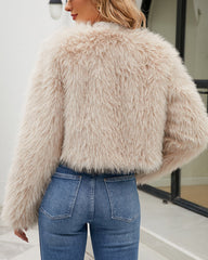 Faux Fur Warm Short Jacket Coat
