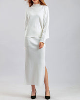 Casual Loose Fashion Long Skirt Two-piece Set