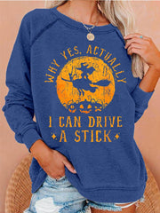 Yes I Can Drive A Stick Casual Sweatshirts