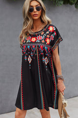 Fashion Printed Casual Mini Dress