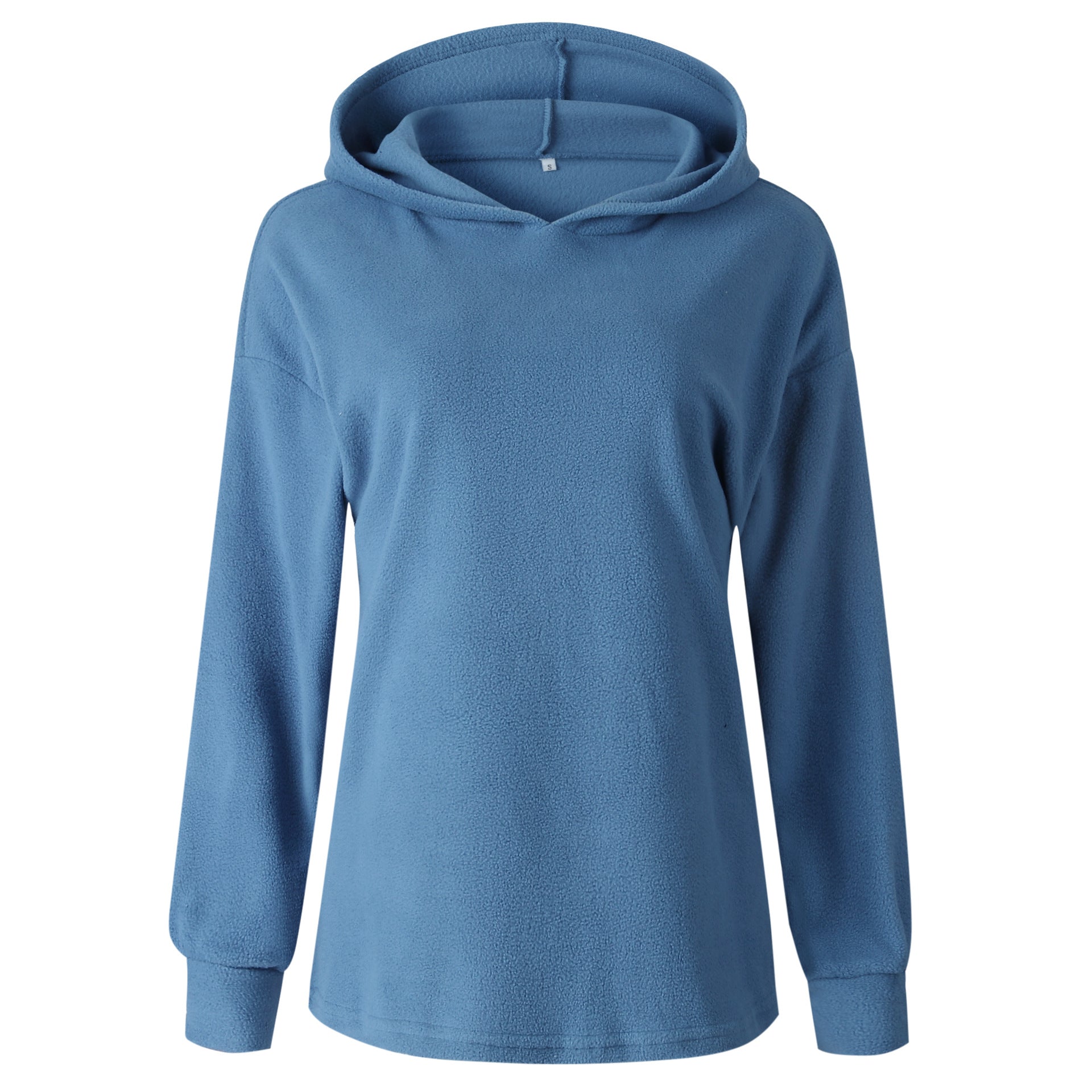 Women's Solid-color Hoodies Pullover Sweatshirt