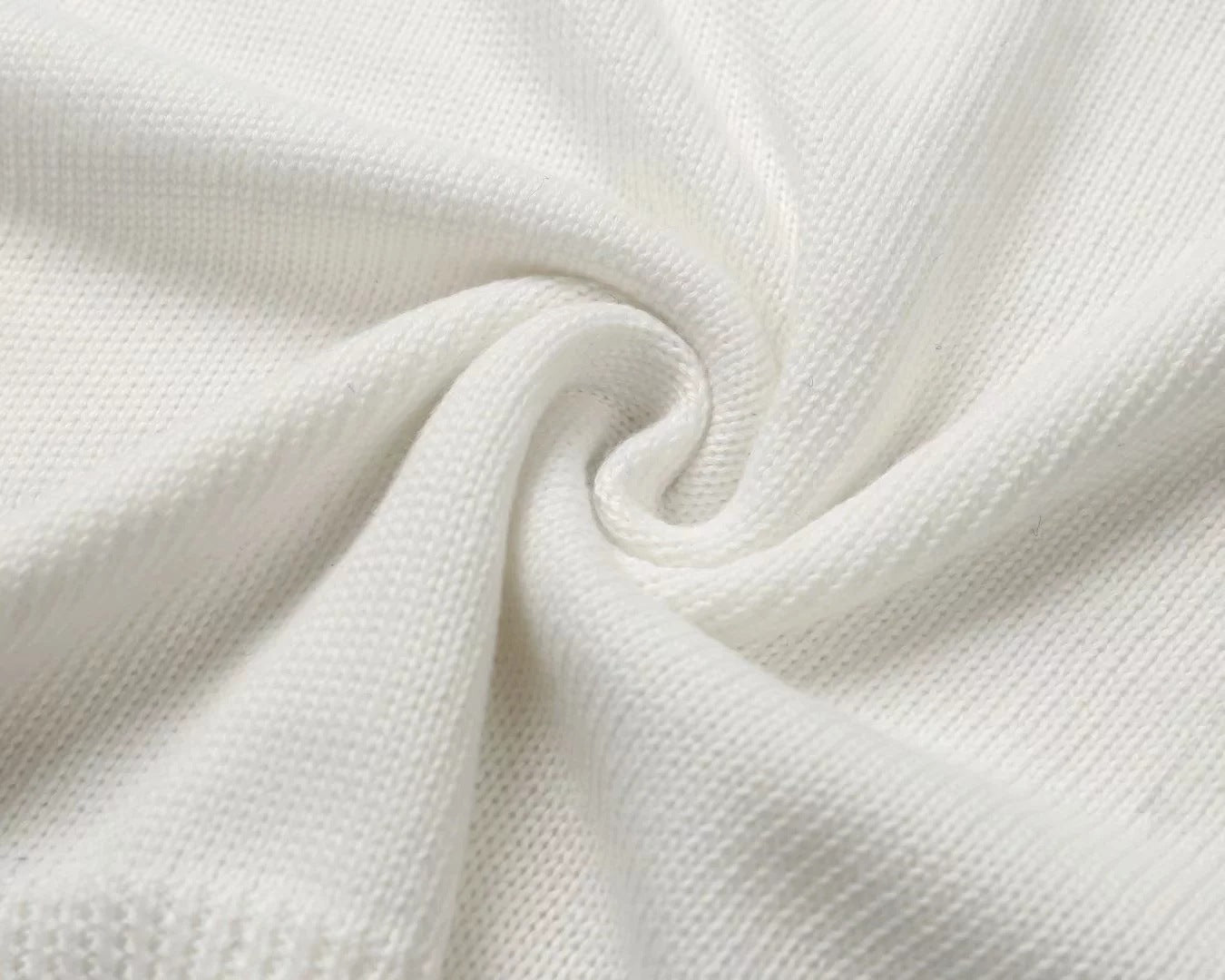 Splicing Hollow-out Flared Sleeve Knit Sweater