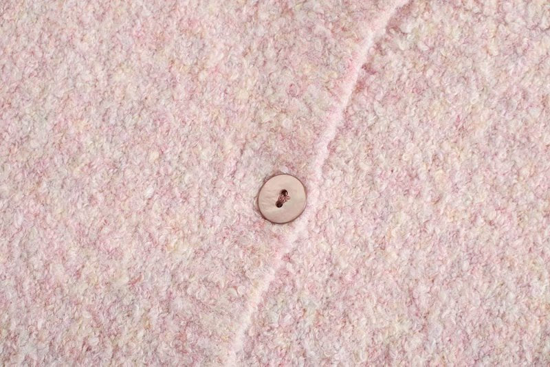 Splicing Single-breasted Lantern Sleeve Cardigan Sweaters Tank Tops
