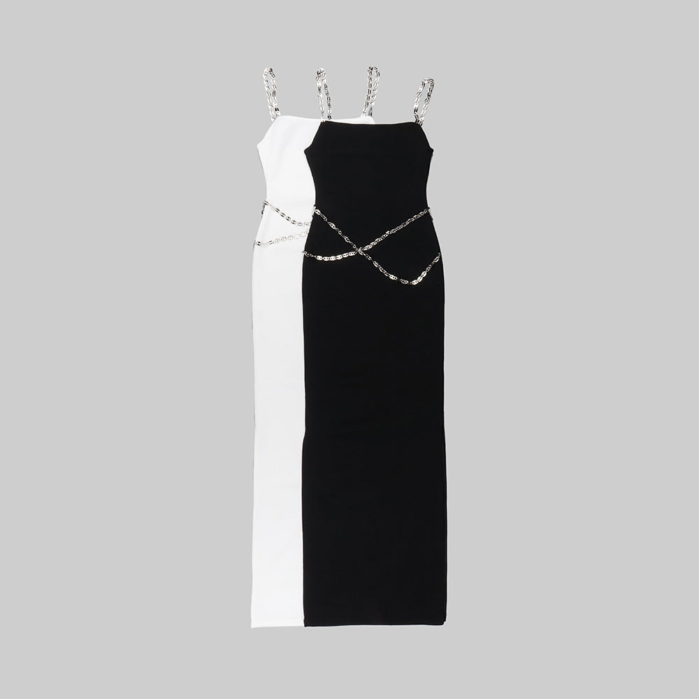 Paige Strappy Chain Detail Maxi Dress