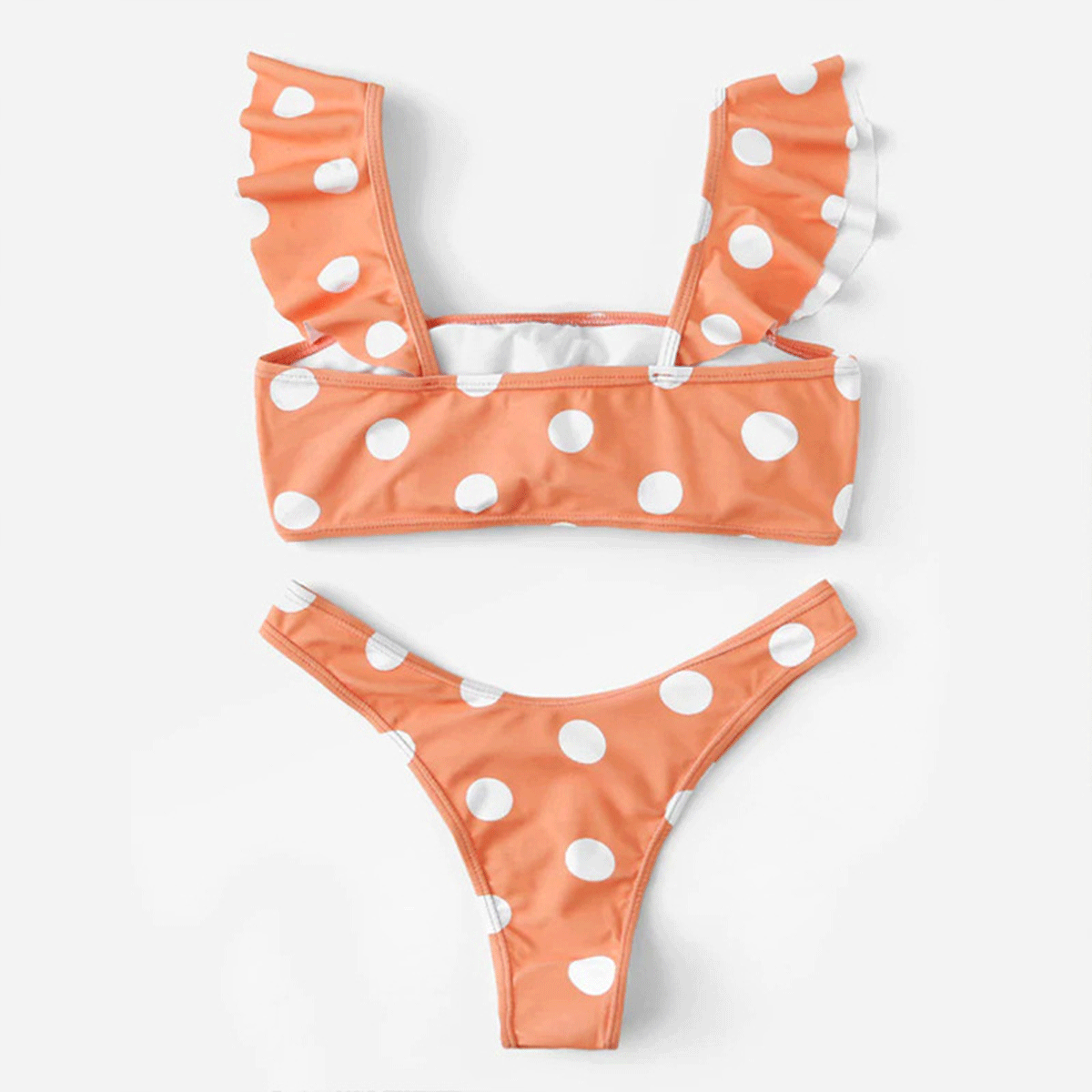 Sweet Sexy Falbala Spotty Bikini Two-Piece