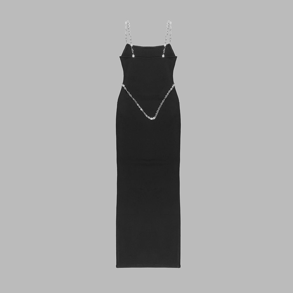 Paige Strappy Chain Detail Maxi Dress