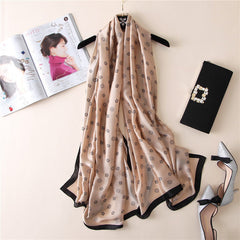 Vogue Silkly Scarf for Women Lightweight Shawl Wraps Holiday Scarf Gift Scarves Women