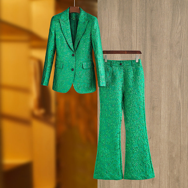 Dolly Vintage Embroidered Pant Suit